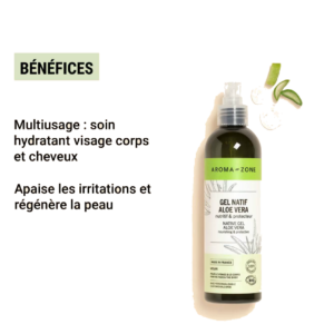 Gel natif d'Aloe Vera BIO